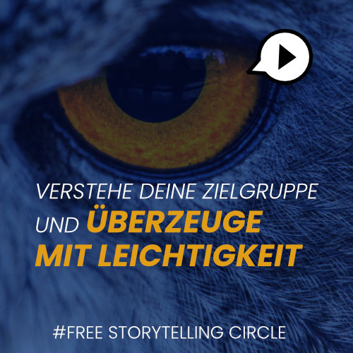 Storytelling Zielgruppe Webinar Marketing Coaches, free
